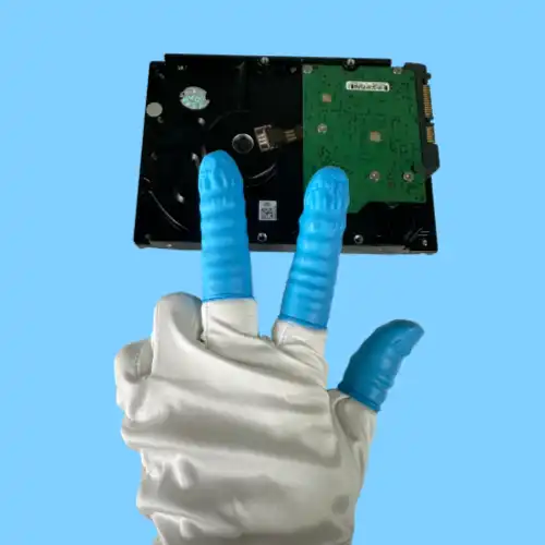 Blue Sulfur-Free Finger Cots